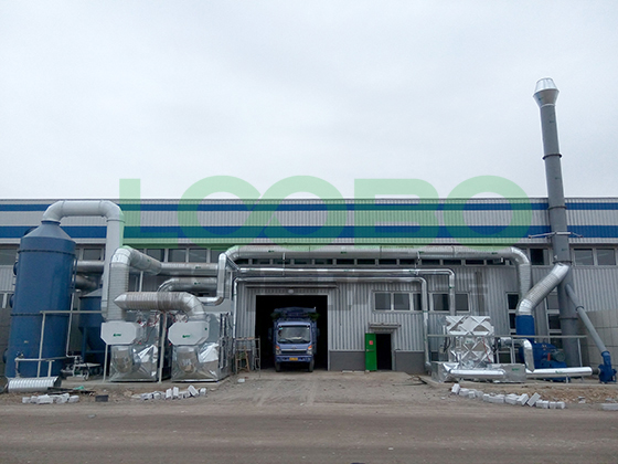 營口某大型密封系統(tǒng)橡膠廢氣處理項(xiàng)目竣工 營口某大型密封系統(tǒng)橡膠廢氣處理項(xiàng)目竣工