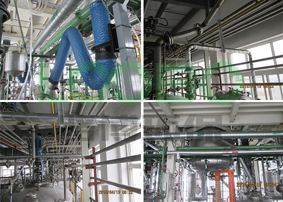 煙臺(tái)某化工廠廢氣凈化工程竣工 煙臺(tái)某化工廠廢氣凈化工程竣工