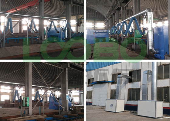 東營某石油機(jī)械車間二期多工位焊接煙塵凈化項(xiàng)目竣工