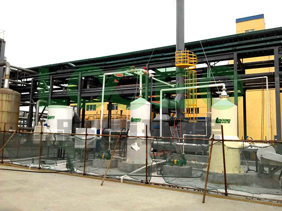 山東金嶺化工股份有限公司RCO處理項(xiàng)目竣工 山東金嶺化工股份有限公司RCO處理項(xiàng)目竣工